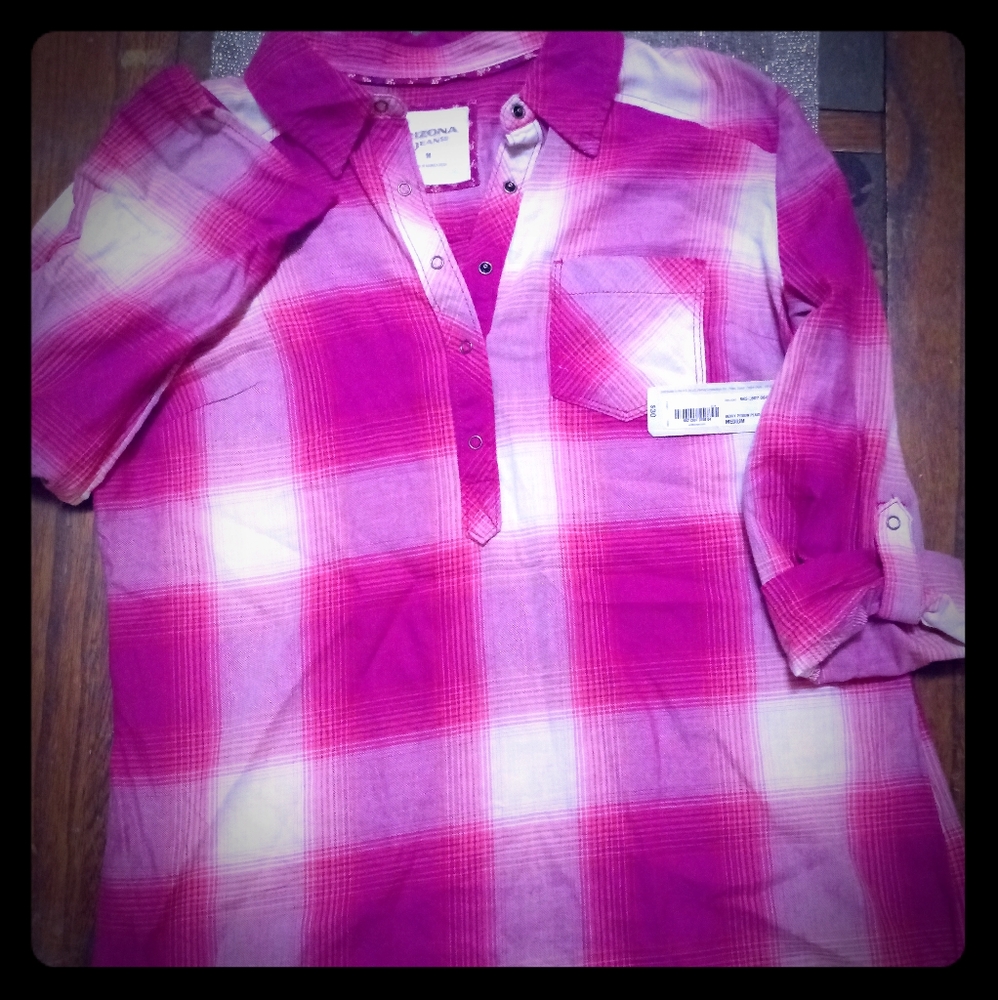 Arizona Jean Co plaid shirt